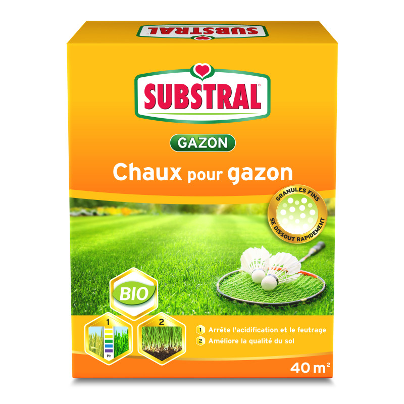 Chaux pour gazon 4 kg SUBSTRAL