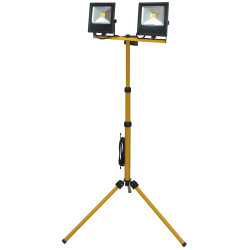 Projecteur LED Compact Statif 2 x 20 W PROFILE