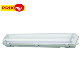 Armature LED T8 blanc froid IP65 2 x 18 W PROFILE