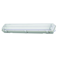 Armature LED T8 blanc froid IP65 2 x 18 W PROFILE