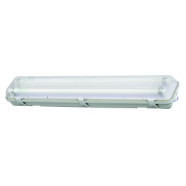 Armature LED T8 blanc froid IP65 2 x 9 W PROFILE