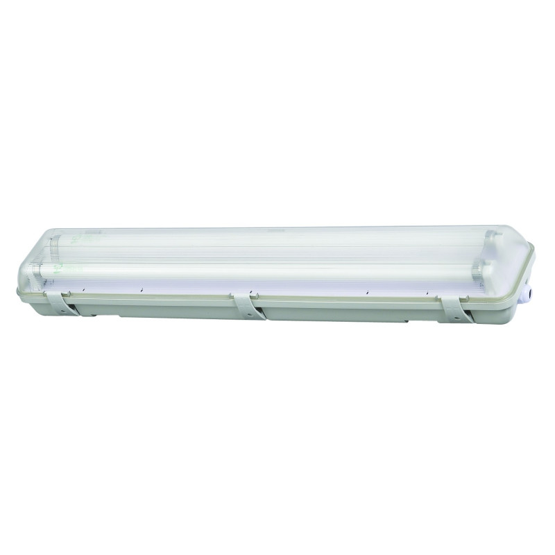 Armature LED T8 blanc froid IP65 2 x 9 W PROFILE