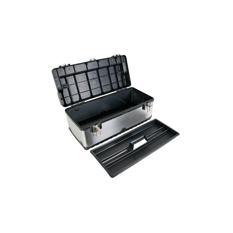 Boîte à outils Acier 59cm – Rangement Pro | PEREL
 Boîte à outils Acier 59cm – Rangement Pro | PEREL