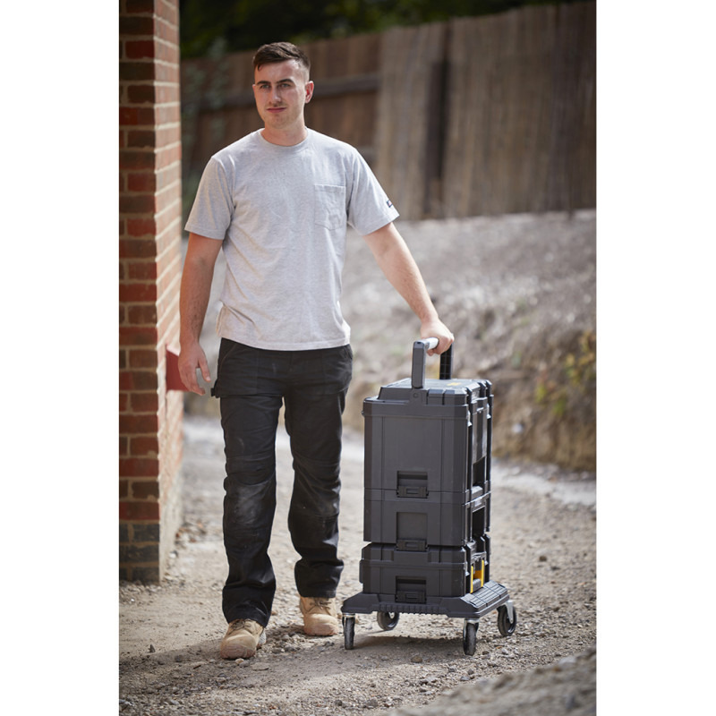 Chariot TSTAK STANLEY FATMAX – Rangement d'atelier | STANLEY FATMAX