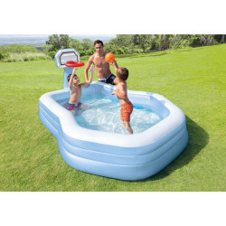 Piscine gonflable INTEX avec panier – Jeu & Fraîcheur | INTEX Piscine gonflable INTEX avec panier – Jeu & Fraîcheur | INTEX