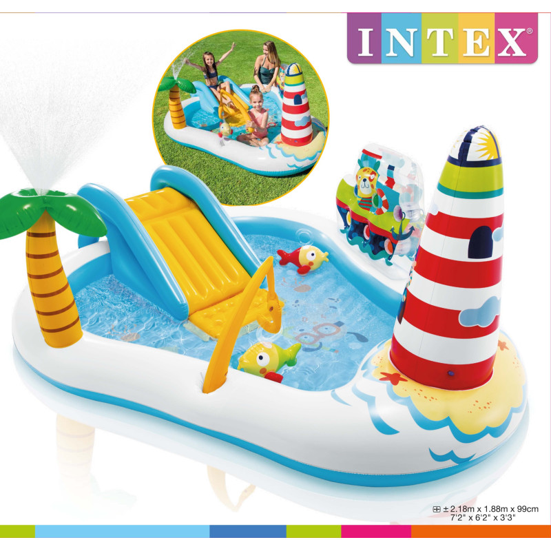 Aire de jeux gonflable Fishing Fun INTEX