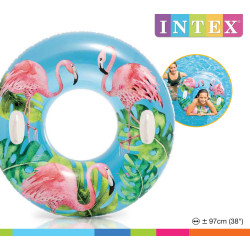 Bouée gonflable Tropicale Ø 97 cm INTEX – Plaisir garanti | INTEX Bouée gonflable Tropicale Ø 97 cm INTEX – Plaisir garanti | INTEX