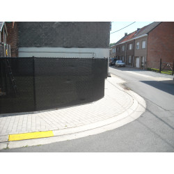 Toile brise vue noire 2 m au mètre ADVOTEX