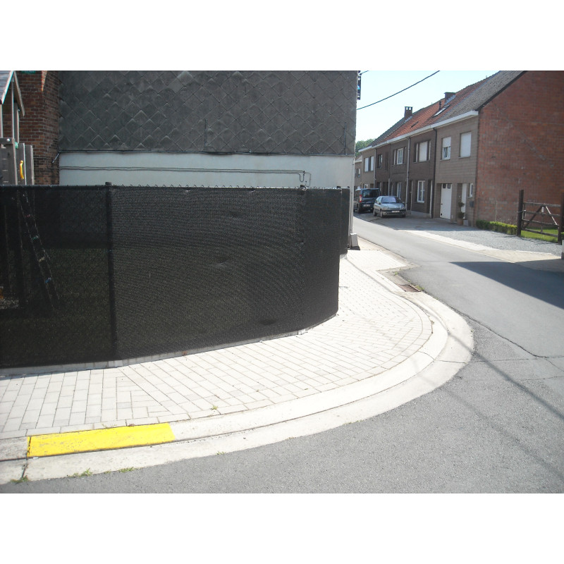 Toile brise vue noire 2 m au mètre ADVOTEX