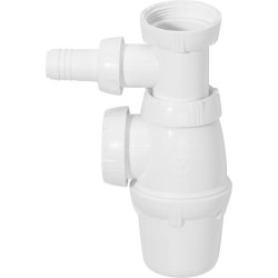 Siphon Évier avec Prise Lave-Linge – Pratique | 1ER