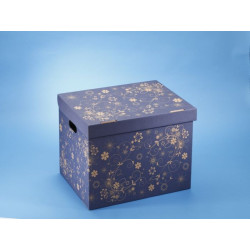 Box de rangement Décor fleurie 55 L MOTTEZ