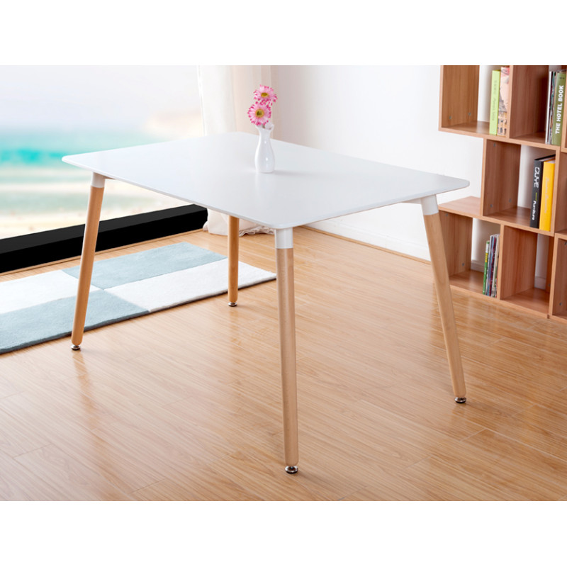 Table Laila rectangulaire 73 x 120 x 80 cm PRACTO HOME