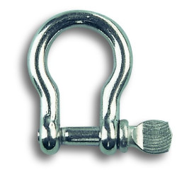 Manille lyre en acier inoxydable Ø 4 x 8 mm CHAPUIS