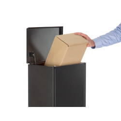 Boite aux lettres pour paquets Bremen anthracite PRACTO GARDEN