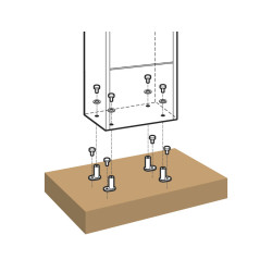 Boite aux lettres pour paquets Bremen anthracite PRACTO GARDEN
