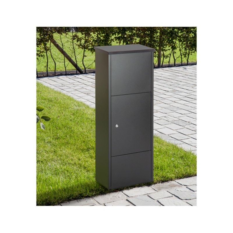 Boite aux lettres pour paquets Bremen anthracite PRACTO GARDEN
