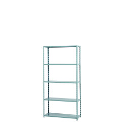 Étagère Métal Rack 180 x 90 x 30 cm grise PRACTO HOME