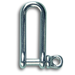 Manille longue inox Ø 4x30mm – Accessoire résistant | CHAPUIS

