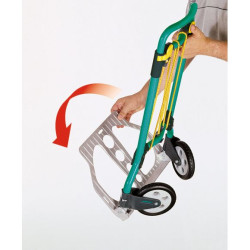 Diable pliant TS 550 70 kg – Transport facile | WOLFCRAFT