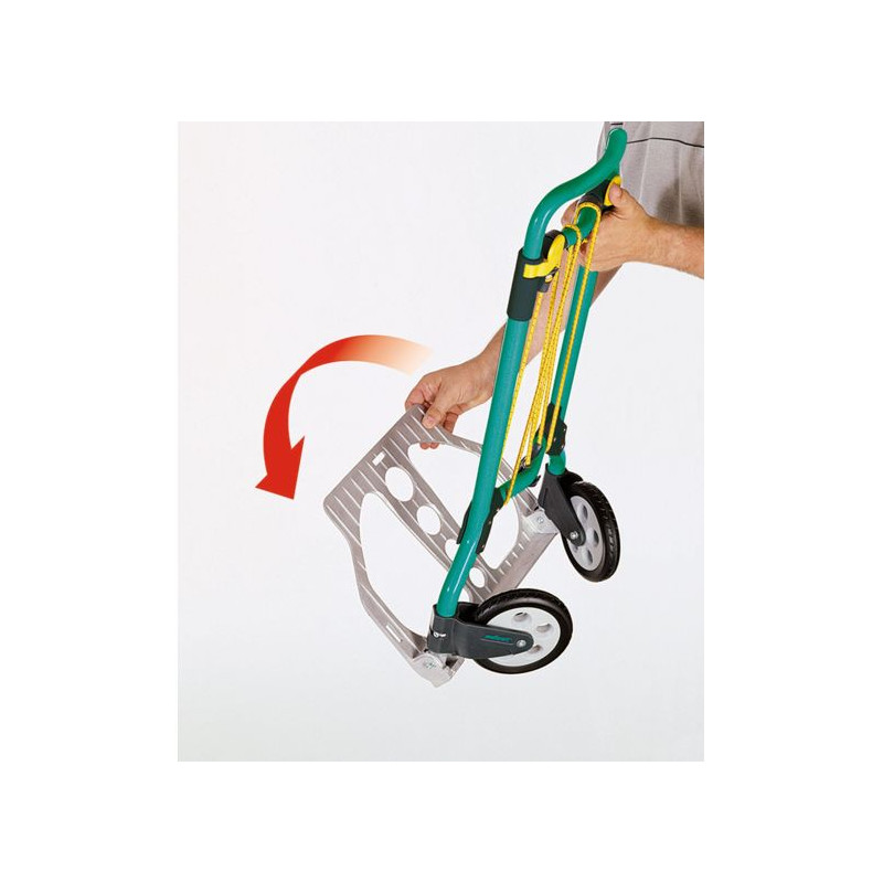 Diable pliant TS 550 70 kg – Transport facile | WOLFCRAFT