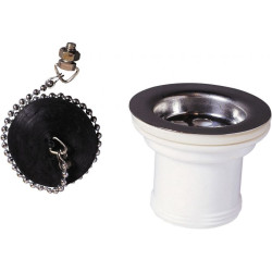 Bonde évier inox Ø 50mm – Étanchéité parfaite | INVENTIV