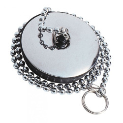 Bouchon Lavabo Ø 47mm avec Chaîne 450mm – Pratique | INVENTIV