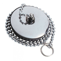 Bouchon Lavabo Ø 47mm avec Chaîne 300mm – Pratique | INVENTIV