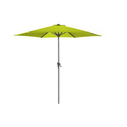 Parasol droit inclinable lemon avec manivelle Ø 300 cm