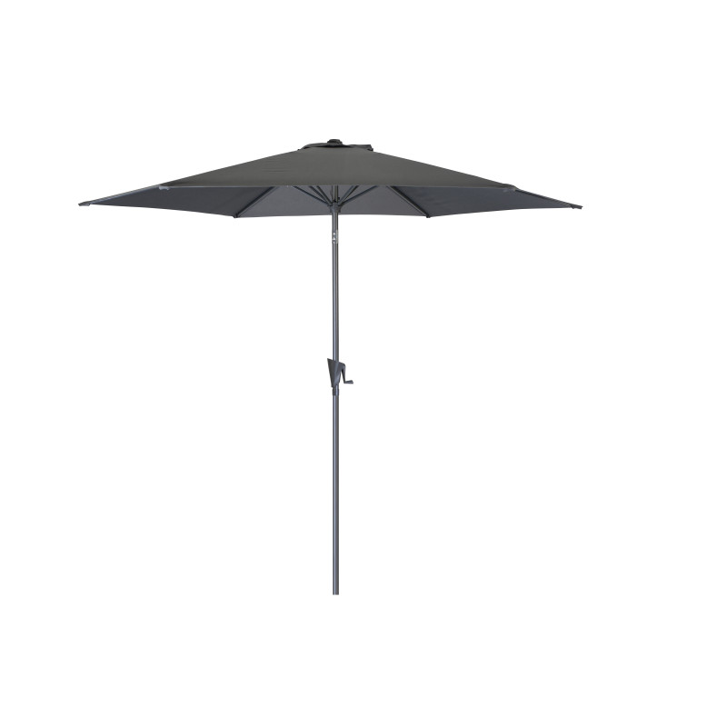 Parasol droit inclinable lemon avec manivelle Ø 300 cm