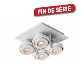 Spot LED Landa II blanc dimmable GU10 4 x 5 W LUCIDE
