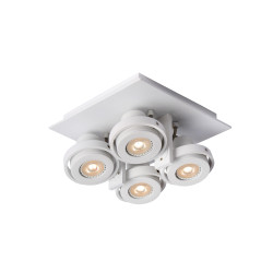 Spot LED Landa II Blanc Dimmable – Éclairage Design | LUCIDE