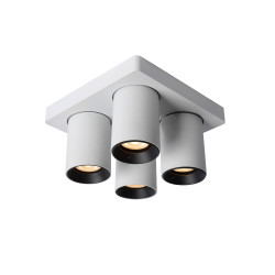 Spot Nigel blanc dimmable GU10 – éclairage LED | LUCIDE