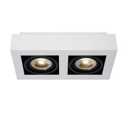 Spot LED Zefix Dimmable GU10 2x12W – Éclairage Élégant | LUCIDE