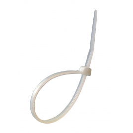 Collier serre-câbles 2,5 x 150 mm blanc 100 pièces PROFILE