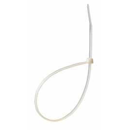 Collier serre-câbles 3,6 x 150 mm blanc 100 pièces PROFILE