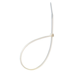 Colliers serre-câbles blancs 3,6 x 150 mm – Lot de 100 pièces | PROFILE