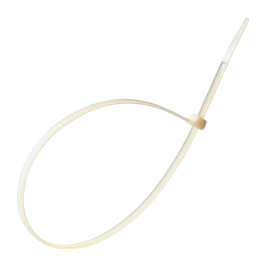 Collier serre-câbles 3,6 x 280 mm blanc 100 pièces PROFILE