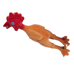 Jouet Poulet 16cm pour chien – Jeu et mastication amusants | VADIGRAN