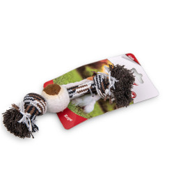 Corde avec balle pour chien 20 cm – Jeu et exercice | VADIGRAN