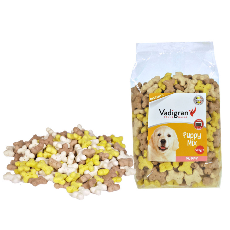 Sachet de biscuits Puppy Mix 0,5 kg