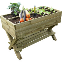 Carré potager sur pieds SOLID 120x60x90cm – Jardinage Facile | SOLID
