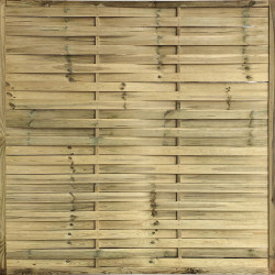 Écran tressé avec cadre 180x180 cm – Jardin | SOLID