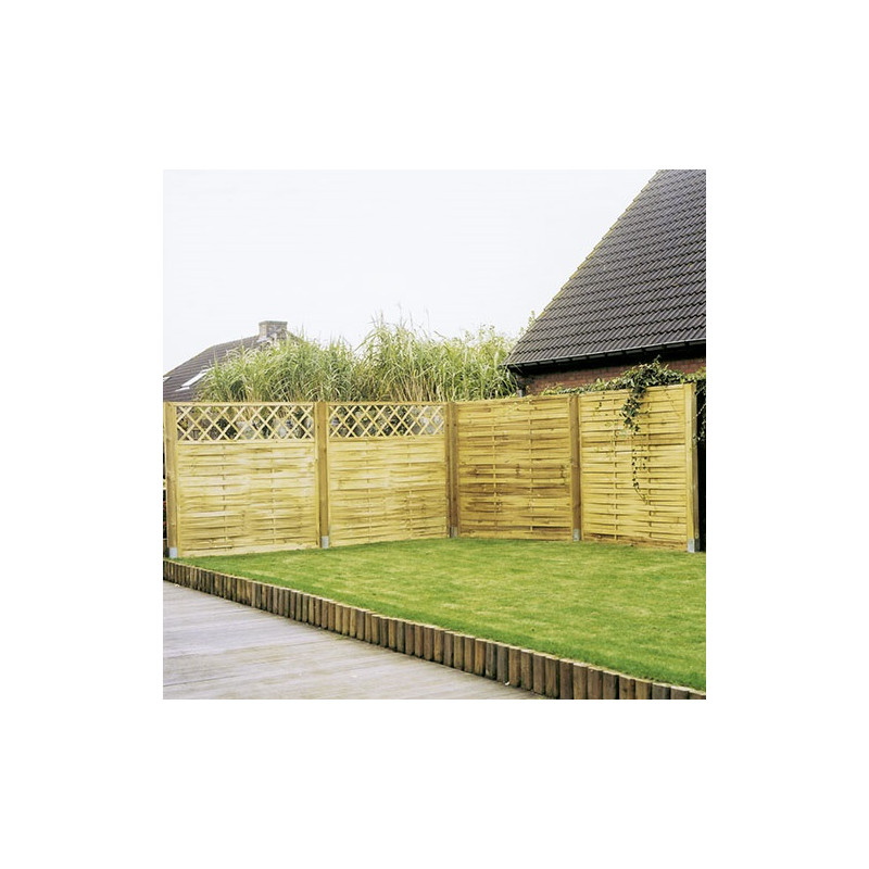Écran tressé avec cadre 180x180 cm – Jardin | SOLID Écran tressé avec cadre 180x180 cm – Jardin | SOLID