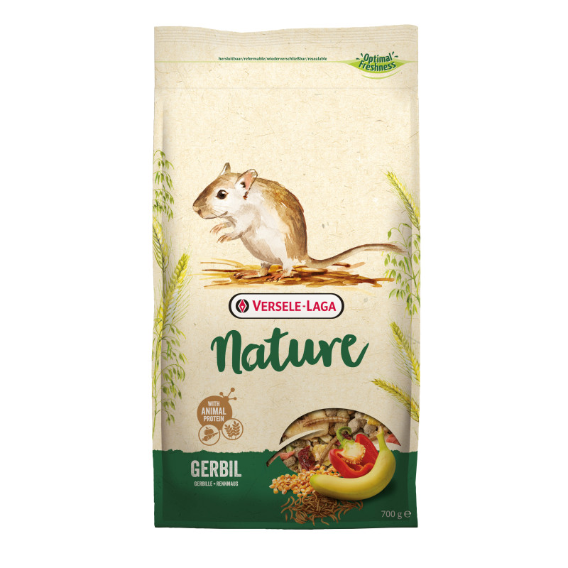 Muesli enrichi pour gerbille Nature 0,7 kg