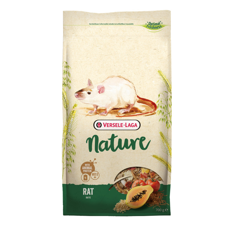 Muesli enrichi pour rat Nature 0,7 kg