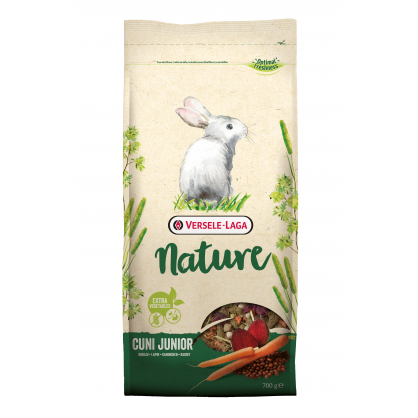 Muesli enrichi pour lapin nain Nature Cuni Junior 0,7 kg