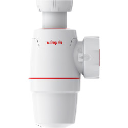Siphon de lavabo Neo Ø 40 mm WIRQUIN – évacuation fiable | WIRQUIN