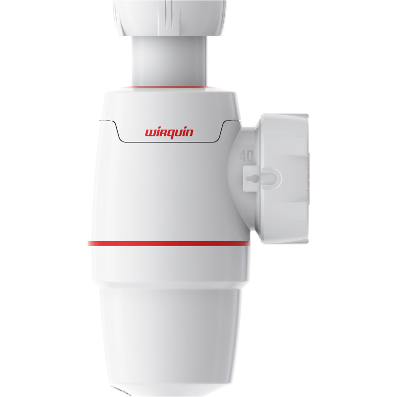 Siphon de lavabo Neo Ø 40 mm WIRQUIN – évacuation fiable | WIRQUIN