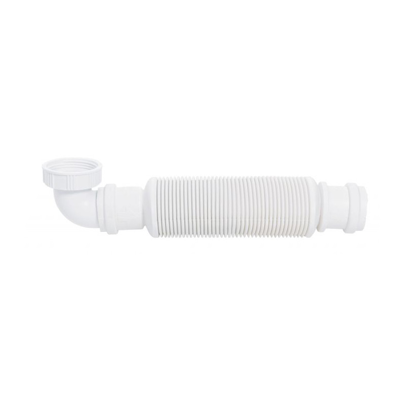 Siphon de lavabo Ø 32 mm - Plastique blanc