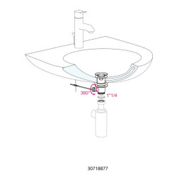 Bonde de lavabo INVENTIV – Évacuation Fiable | INVENTIV Bonde de lavabo INVENTIV – Évacuation Fiable | INVENTIV